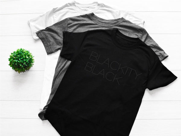 Blackity Black Shirt (Reflective)