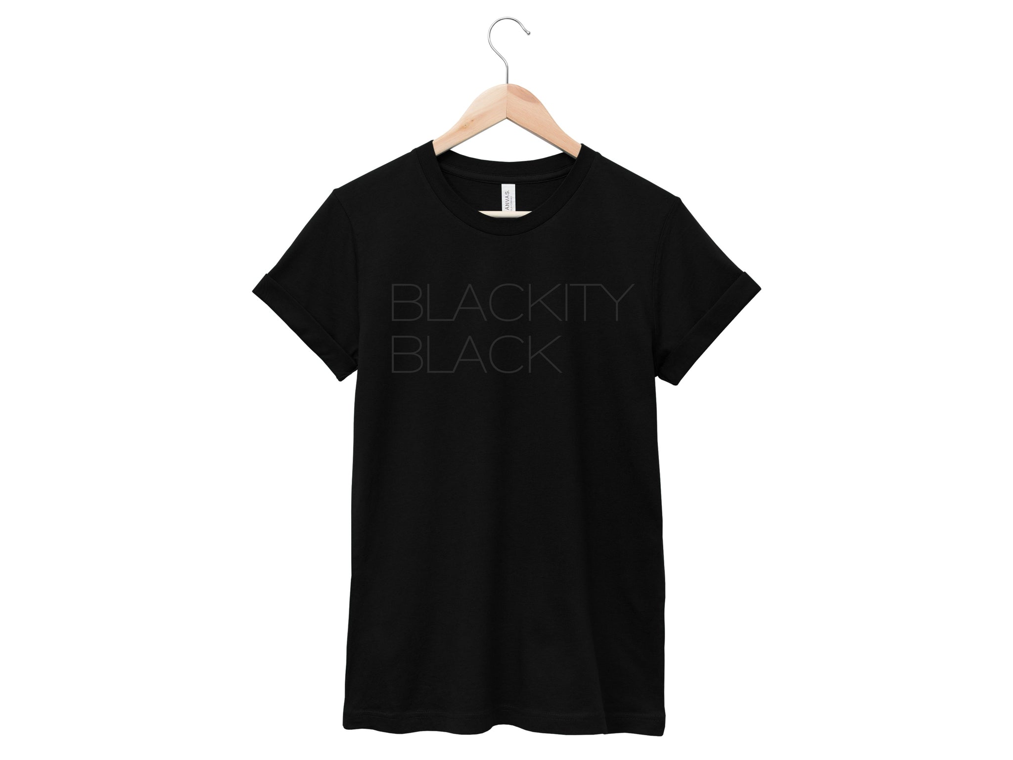 Blackity Black Shirt (Reflective)