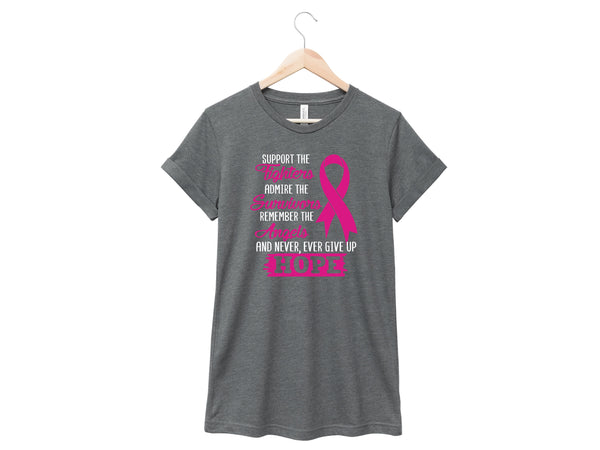 Breast Cancer - Support the Fighters Shirt