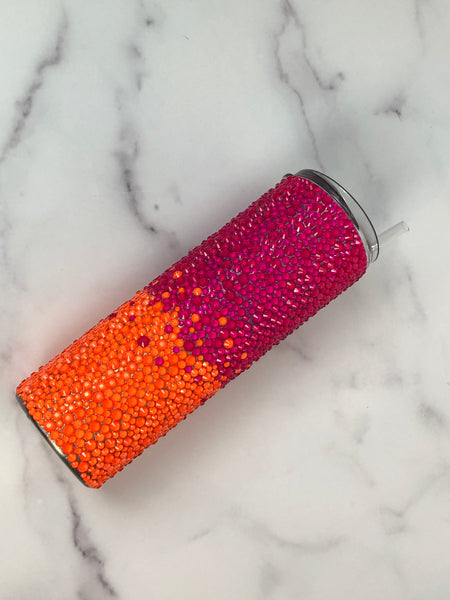 Bling Tumbler - Two Color Ombre - 20oz. (Tall)