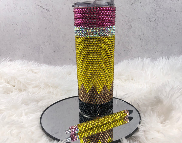 Bling Tumbler - Pencil