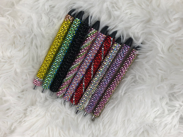 Bling Pen - Multi Color - Stripes