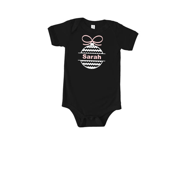 Personalized Ornament Onesie